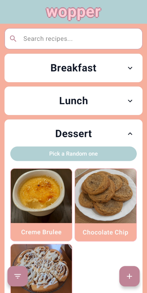 Final App Screenshots
